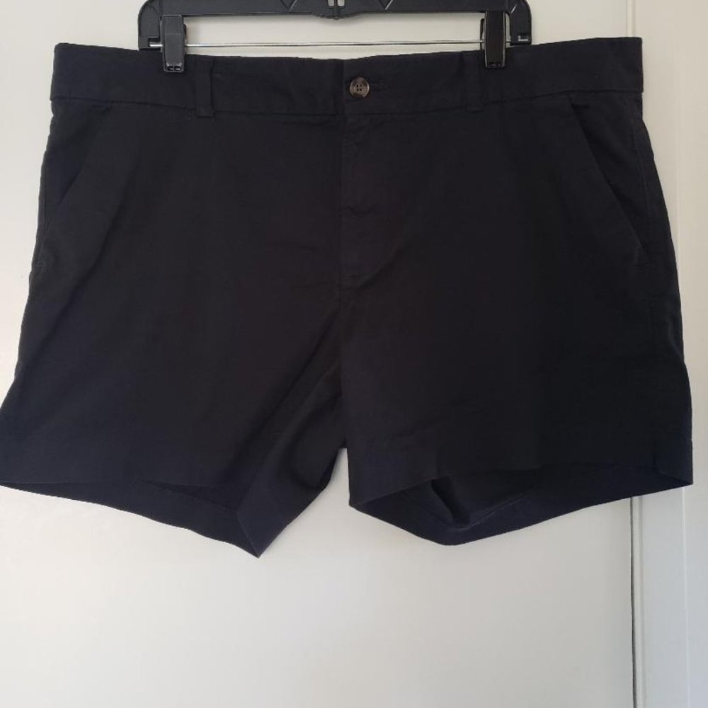 Women's GAP Relaxed Girlfriend Brand Stretch Size 16 Black